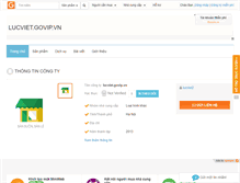 Tablet Screenshot of lucviet.gocom.vn
