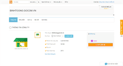 Desktop Screenshot of binhtoong.gocom.vn