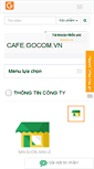 Mobile Screenshot of cafe.gocom.vn