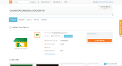 Desktop Screenshot of chungtaylamgiau.gocom.vn