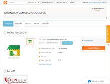 Tablet Screenshot of chungtaylamgiau.gocom.vn