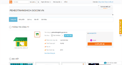 Desktop Screenshot of peheotinhnghich.gocom.vn