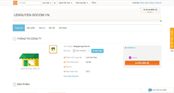 Desktop Screenshot of lenguyen.gocom.vn