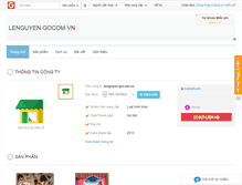 Tablet Screenshot of lenguyen.gocom.vn