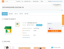 Tablet Screenshot of dathanggiare.gocom.vn