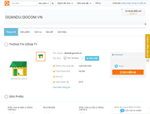 Tablet Screenshot of doandu.gocom.vn