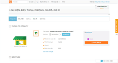 Desktop Screenshot of linhkienkhangphu.gocom.vn