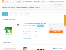Tablet Screenshot of linhkienkhangphu.gocom.vn